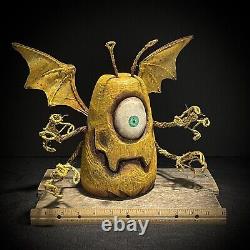 Wood Carving Alien Monster Wood Art Whimsical Art