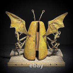 Wood Carving Alien Monster Wood Art Whimsical Art