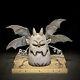 Wood Carving Gargoyle Halloween Decor Folk Art