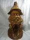 Wood Spirit Carving Elf Forest Wizard Folk Art Gnome Dwarf Walnut 16'' Tall