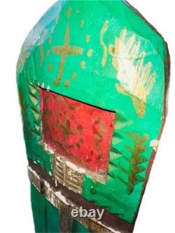 Wooden carvings and sculptures