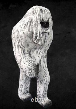 YETI of the HIMALAYAS, Walking -my hand carved/painted signed figure