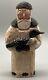 1994 Gord Canada Claus Lancy Smith Santa En Bois Sculpté Art Populaire Collection Vieux Monde