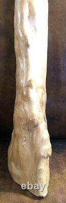 20 Cypress Knee Wood Spirit Gnome Old Man Main Sculptée Par Nc Artiste J. D. Price