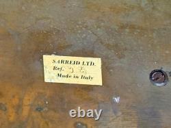 23 Sarreid Italie Femme Victorienne Poupée en Bois Sculpture Statue Art Populaire Vintage Mcm