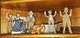 Americana Précoce, Figures Du Vieil Ouest Sculptées En Art Populaire Des Années 1930