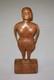 Ancienne Antiquit&eacute; Vintage Vers 1900, Superbe Figure F&eacute;minine D&rsquo;art Populaire Sculpt&eacute;e &agrave; La Main, Belle Patine De Surface