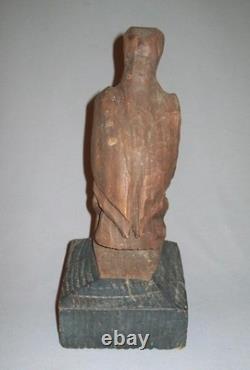 Antique vintage fin du XIXe siècle, années 1800, aigle en bois sculpté d’art populaire, peinture d’origine, bel état