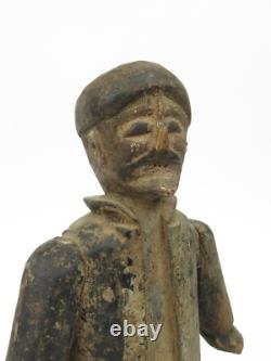 Art Populaire Antique Sculpté en Bois Saint Maximon (San Simon) Maya Guatemala 14.75 T