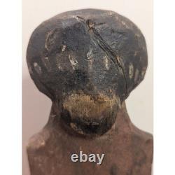 Art populaire de figurines sculptées/peintes anciennes