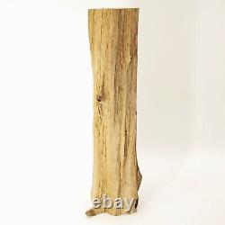 Art populaire en bois sculpté à la main, esprit d'arbre vintage
