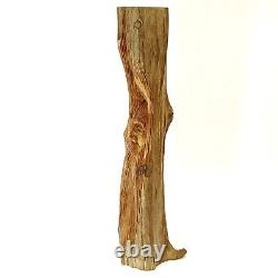 Art populaire en bois sculpté à la main, esprit d'arbre vintage