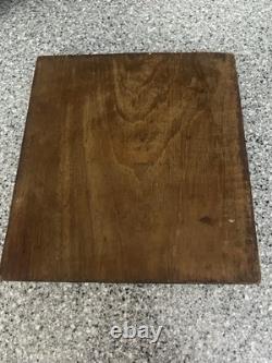 Art populaire mexicain vintage sculpture sur bois bas-relief 8 X 10 pièce unique murale