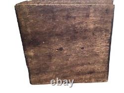 Art populaire sud-américain en bois fait main, squelette vintage primitif de 18 pouces