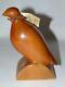 Artisanat Populaire Ancien: Coquille De Quail Sculptée En Bois, AmÉrindien Natif AmÉricain Cherokee Nc, Signé