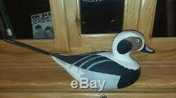 Bob Booth Très 1er Kakawis Drake 1988 En Bois Sculpté Folk Art Canard Decoy