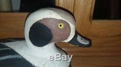 Bob Booth Très 1er Kakawis Drake 1988 En Bois Sculpté Folk Art Canard Decoy