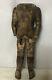 Bois Antique Sculpté Art Folklorique Articulée Doll Mannequin Body Seulement Comme Est