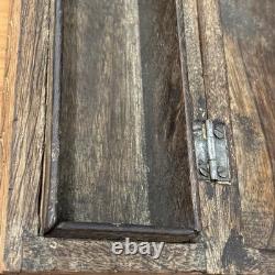 Boîte à tabac en bois sculpté scandinave antique vers 1800, art populaire norvégien