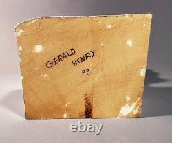 Buste sculpté en art populaire du football Oj Simpson des Buffalo Bills