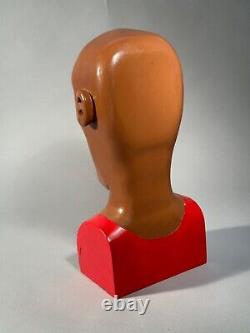 Buste sculpté en art populaire original de Michael Jordan