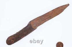 C1910 Montagne de la Garde Tennessee Art populaire sculpture Pyrogravure fusils de la guerre civile