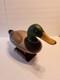 Canard Colvert Vintage Leurre Havre De Grace Md En Bois Sculpté à La Main Art Populaire De Chasse