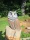 Chouette En Bois Sculpt&eacute;e &agrave; La Tron&ccedil;onneuse Unique