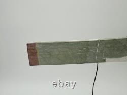 Daniel M Hale Sculpture de Trompette Folk Art Unique en Son Genre Signée 2002