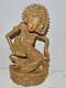 Danseur Balinais En Bois Sculpté à La Main 2003 14 Art Populaire Indonésie Détails Intricats