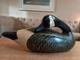 Déco De Canard Oie Du Canada Xl Orvis, Art Populaire Rustique, Bois Sculpté Massif 22x11x9