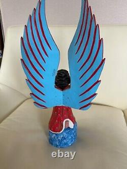 Famille Jimenez Ojeda Sn, Martin Tilcajete Oaxaca Sculpture en bois vintage/peinte 16