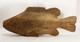 Figure De Poisson En Driftwood Sculpté Antique Lg - Art Populaire Américain