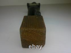 Figure en bois sculptée à la main et peinte représentant Oncle Sam, art populaire antique, fin des années 1800 Z50