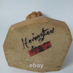 Gaétan Hovington (canadian) Carving Original En Bois De L'homme 12 Tall Canadian Folk
