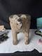 Grand Tabouret Ours En Bois Massif Sculpt&eacute; &agrave; La Main, Style Rustique De Chalet/cabane, Art Populaire, 17 Po, 35 Lb