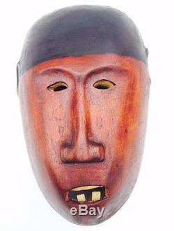 Guatemala Sculpture Main Gens Guatemala Masque En Bois Es. Red Devil Détaillé