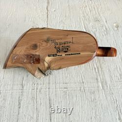 Joli poteau de clôture en bois sculpté à la main, canard par Tim Bergren chez Rocky Mountain Rustic