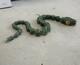 Jouet Antique Serpent Sculpt&eacute; Et Peint En Argile D&eacute;cor&eacute;e De Perles, Art Populaire Am&eacute;ricain Du D&eacute;but Des Ann&eacute;es 1900