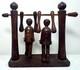 Jouet De Trapèze Pour Enfants En Art Populaire Américain, Sculpté à La Main Et Ancien