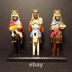 Les Trois Rois Mages (Three Wise Men) Art populaire portoricain
