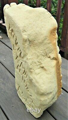 M. Imagination Chicago Afro-am. Folk Visionnaire Dreaming King Sandstone Carving