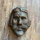 Masque De Théâtre De Danse En Bois Sculpté D'homme Conquistador D'art Populaire Guatémaltèque Ancien