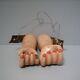 Paire Vintage Bois Sculpté Bras 6 Doll Folk Art