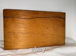 Plaque en bois sculpté par Rupert Kreider, art populaire, rare, unique en son genre, R. Kreider