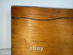 Plaque en bois sculpté par Rupert Kreider, art populaire, rare, unique en son genre, R. Kreider