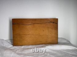 Plaque en bois sculpté par Rupert Kreider, art populaire, rare, unique en son genre, R. Kreider