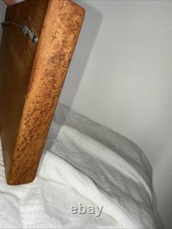 Plaque en bois sculpté par Rupert Kreider, art populaire, rare, unique en son genre, R. Kreider