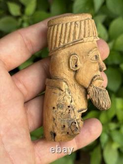 Poignée de canne et art populaire et bois sculpté