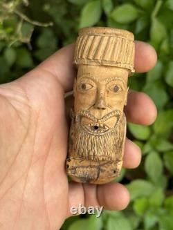 Poignée de canne et art populaire et bois sculpté